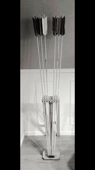 Atlatl Dart Holder Display Stand-ATLATL MADNESS-ATLATL MADNESS