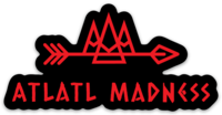 Atlatl Madness Die Cut sticker-ATLATL MADNESS-ATLATL MADNESS